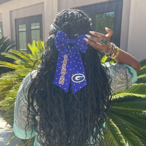 Gorman Beaded Jeweled Hair Bow