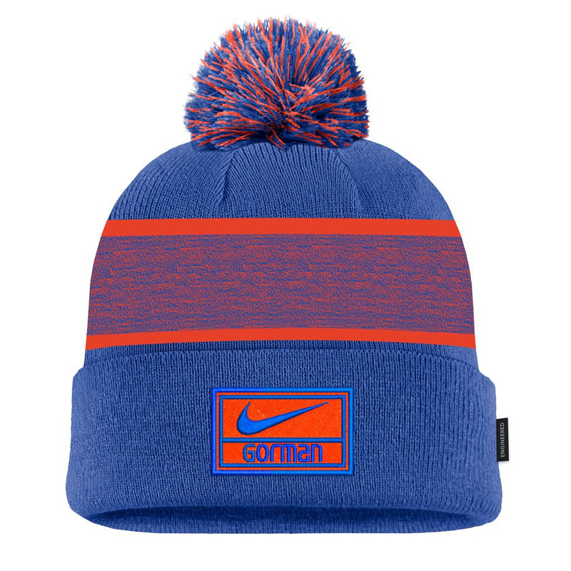 Nike Peak Cuff Pom Beanie โ