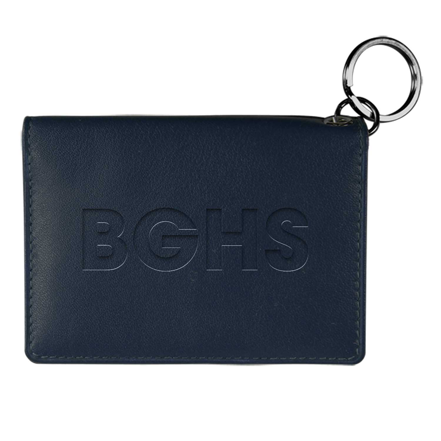 Leather Snap ID Holder