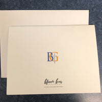 BIRTHDAY CARD "Gold Mylar"